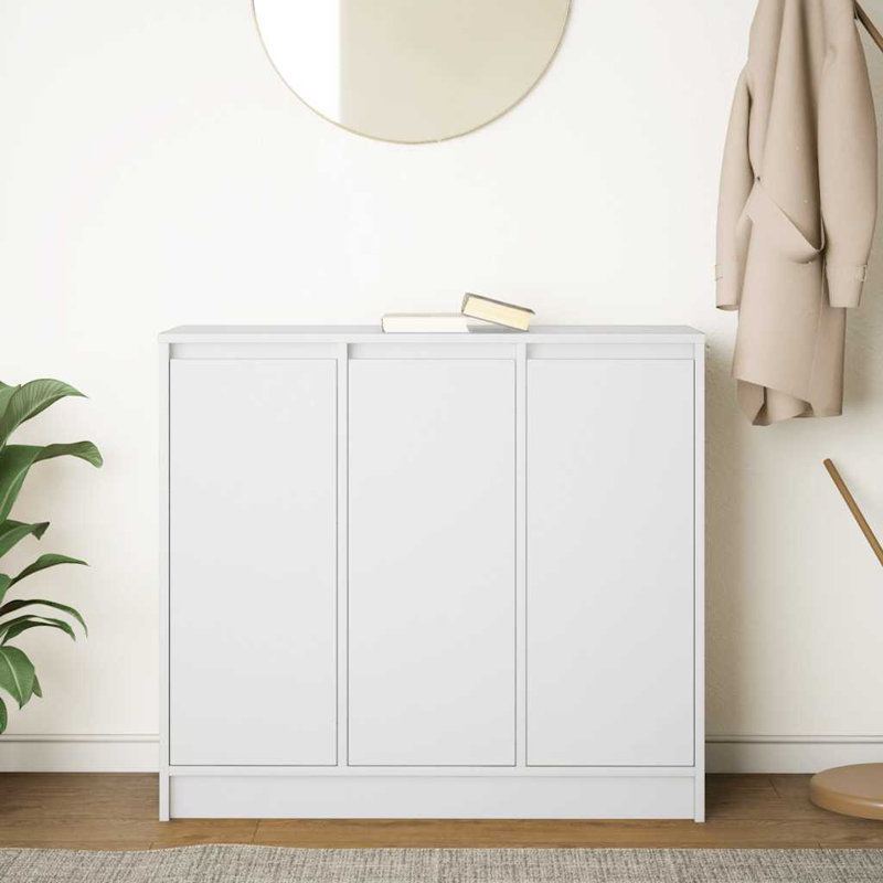 Sideboard 85X34x76 Cm Engineered Wood, White