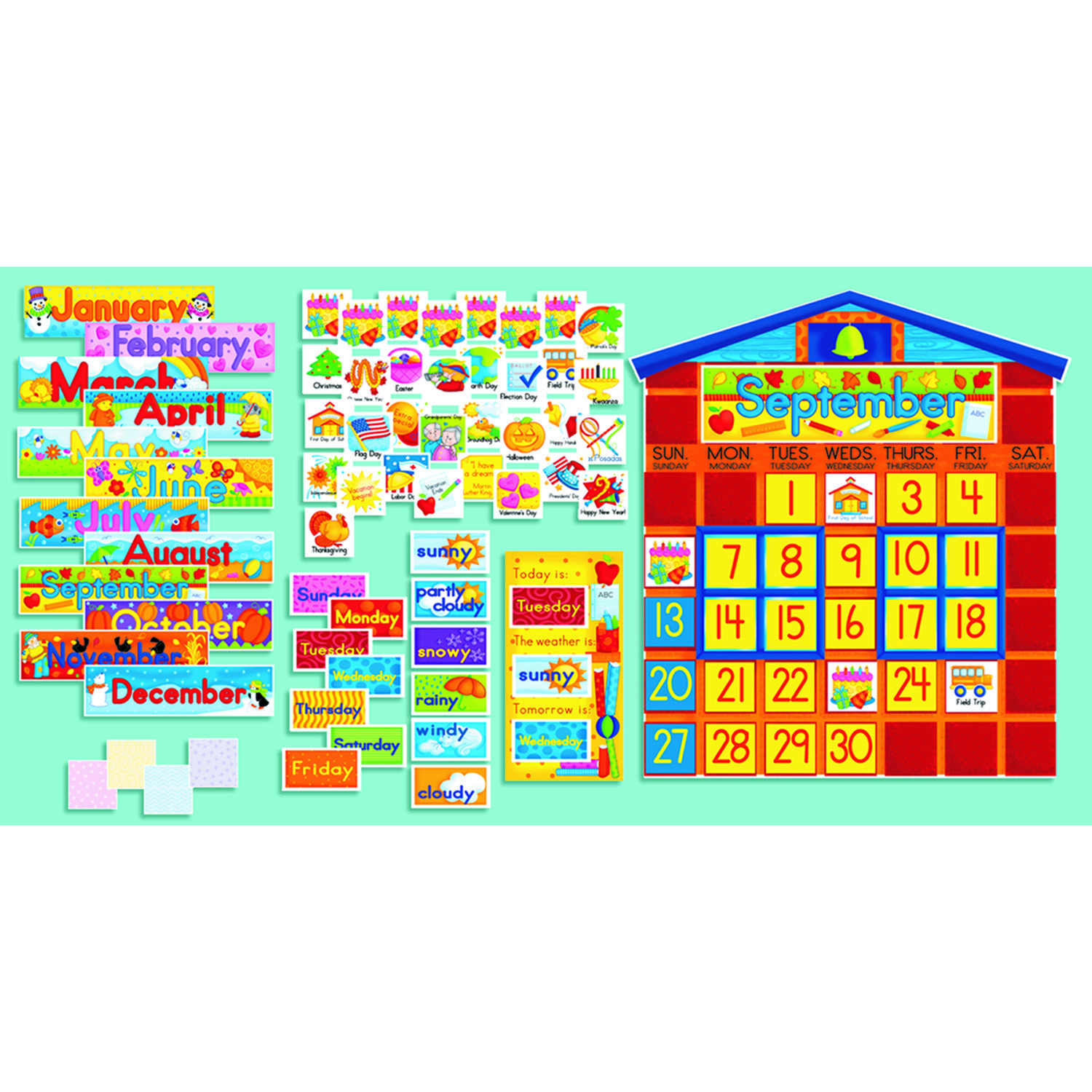 Scholastic Bb Set School House Calendar Book Wayfair
