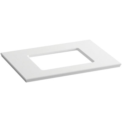 Plateau de meuble-lavabo simple 31,6 po Solid / Expressions