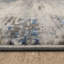 Tapis à rayures abstraites modernes gris clair Louque-80890923