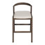 Chaises de salle à manger d'intérieur en bois d'hévéa, ensemble de 2-1994630992