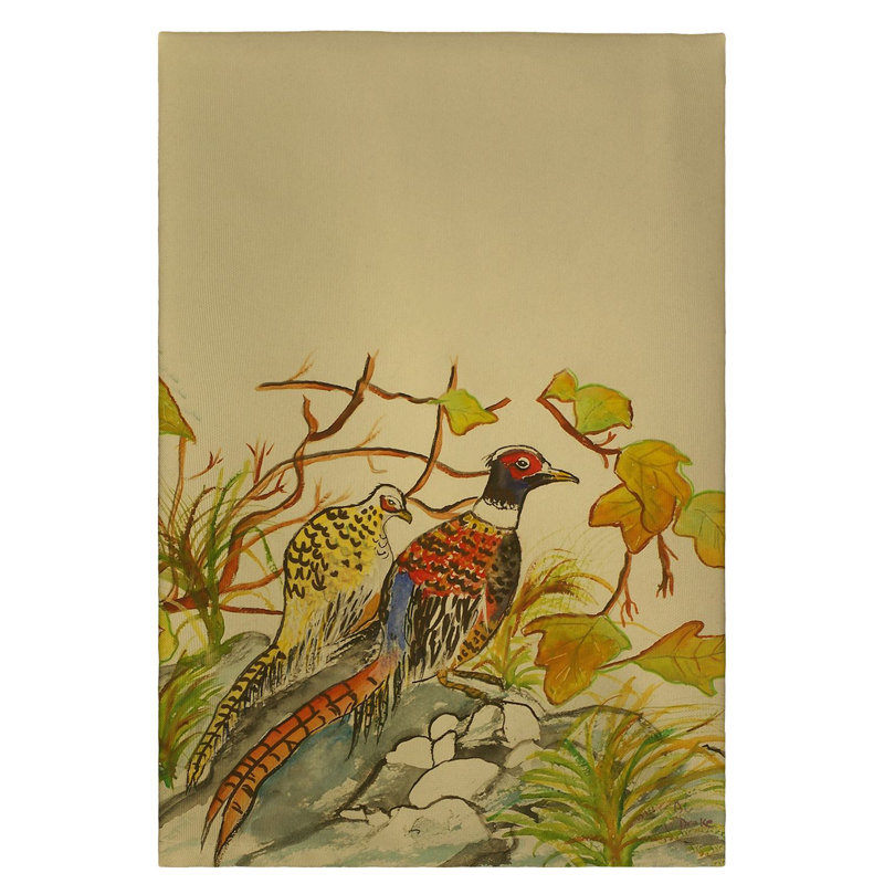 Serviette de la main faisan Kasumi