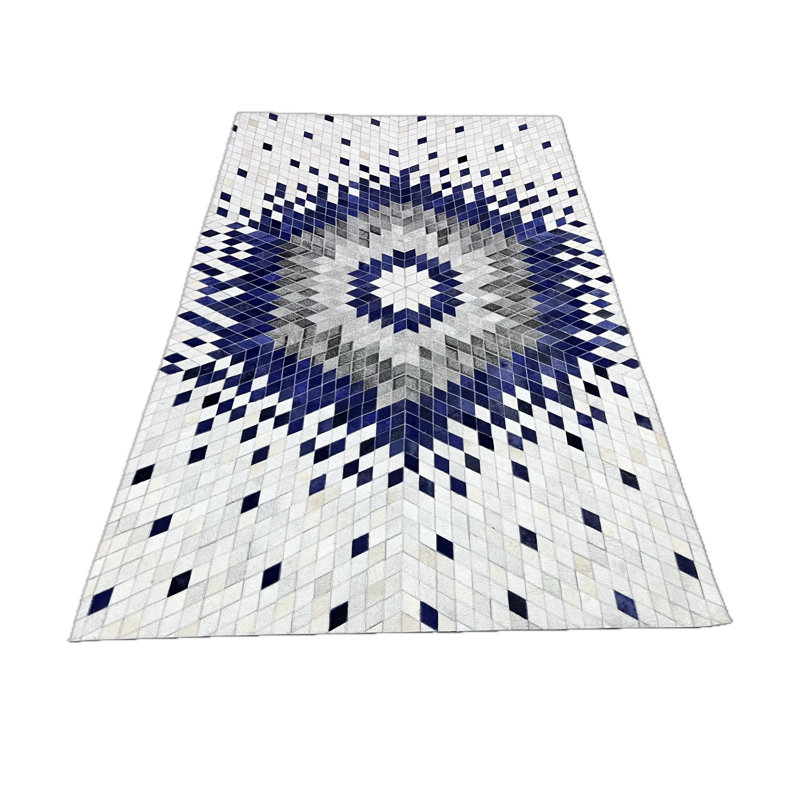Tapis en peau de vache
