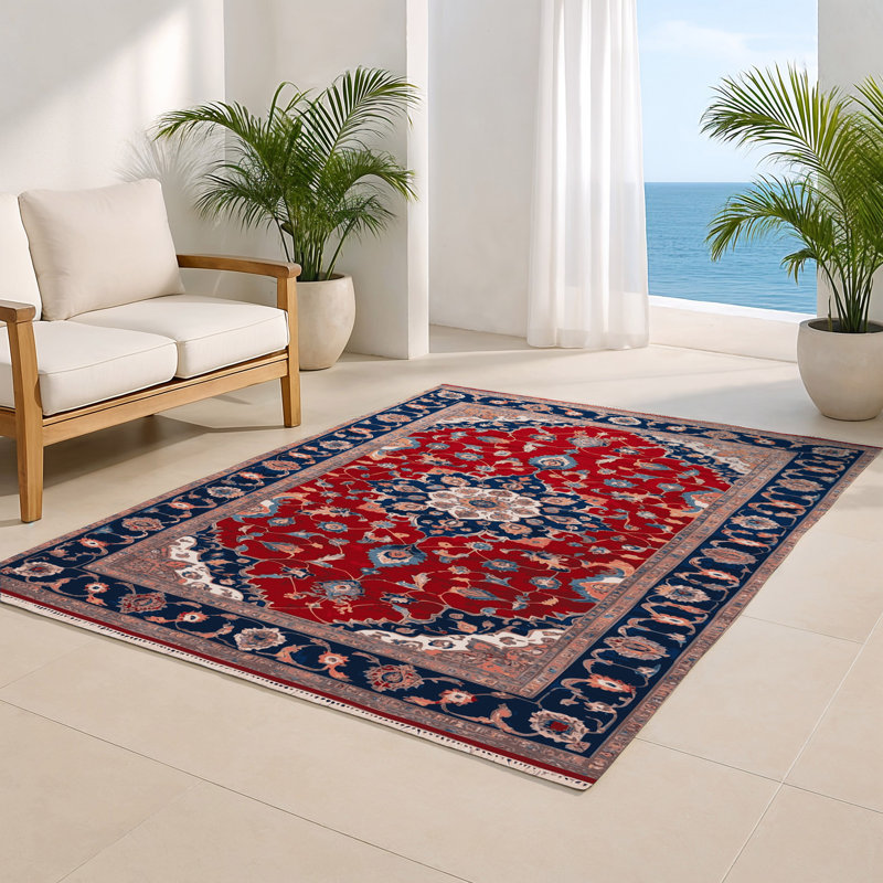 Tapis d'intérieur et d'extérieur Tabriz, Rectangulaire 2 pi x 3 pi