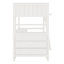 Lit mezzanine avec bureau, tiroirs et tablettes-126665794