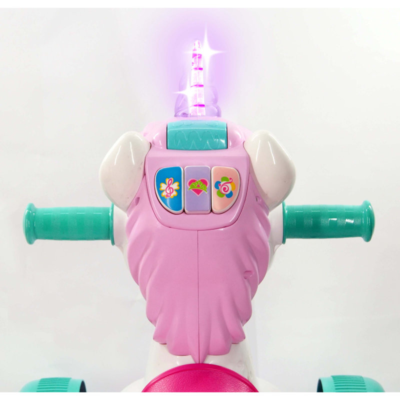 Magical Unicorn Ride-On with Lights and Sounds