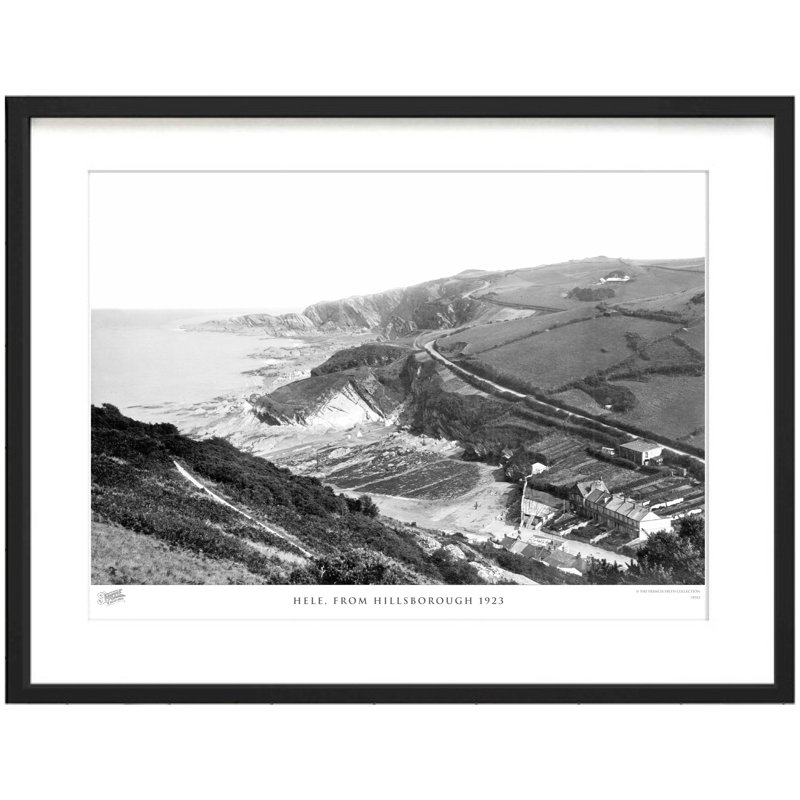 Hele, From Hillsborough 1923 - Single Picture Frame Print, 40cm H x 50cm W x 2.3cm D
