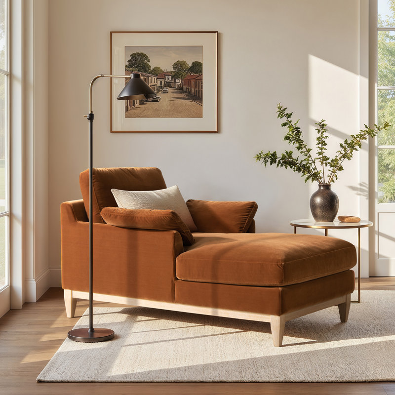 Chaise longue Pasadena, Orange