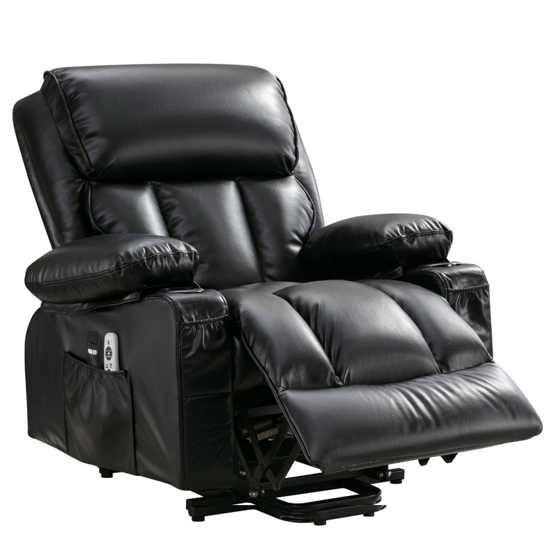 Fauteuil de massage électrique pour la relaxation moderne en cuir pour l'intérieur