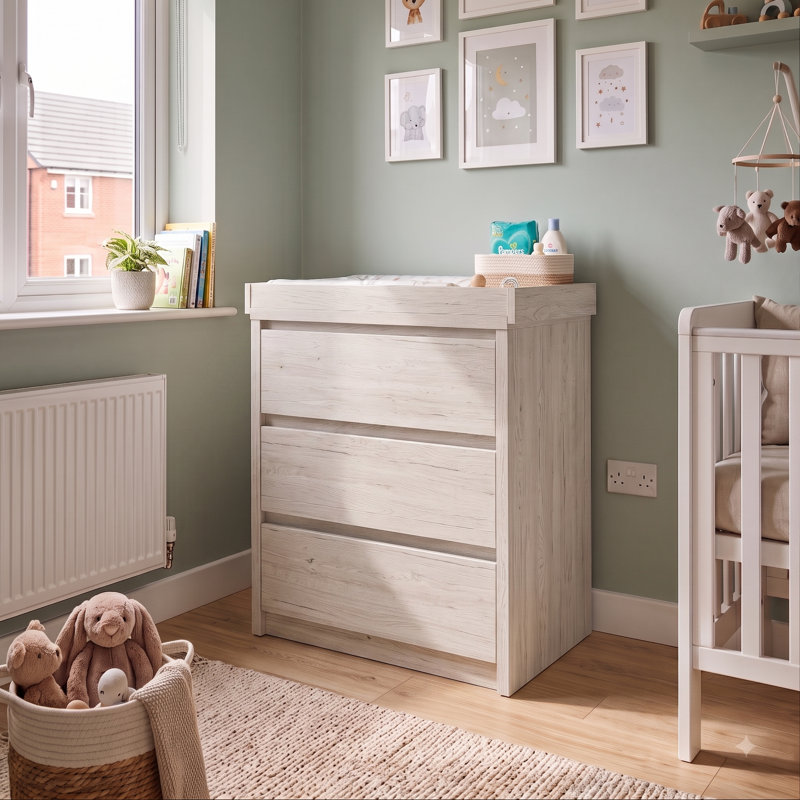 Changing unit  Kids 880, Elm-white, Light Gray