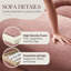 Michala Upholstered Loveseat-90955582-90955579