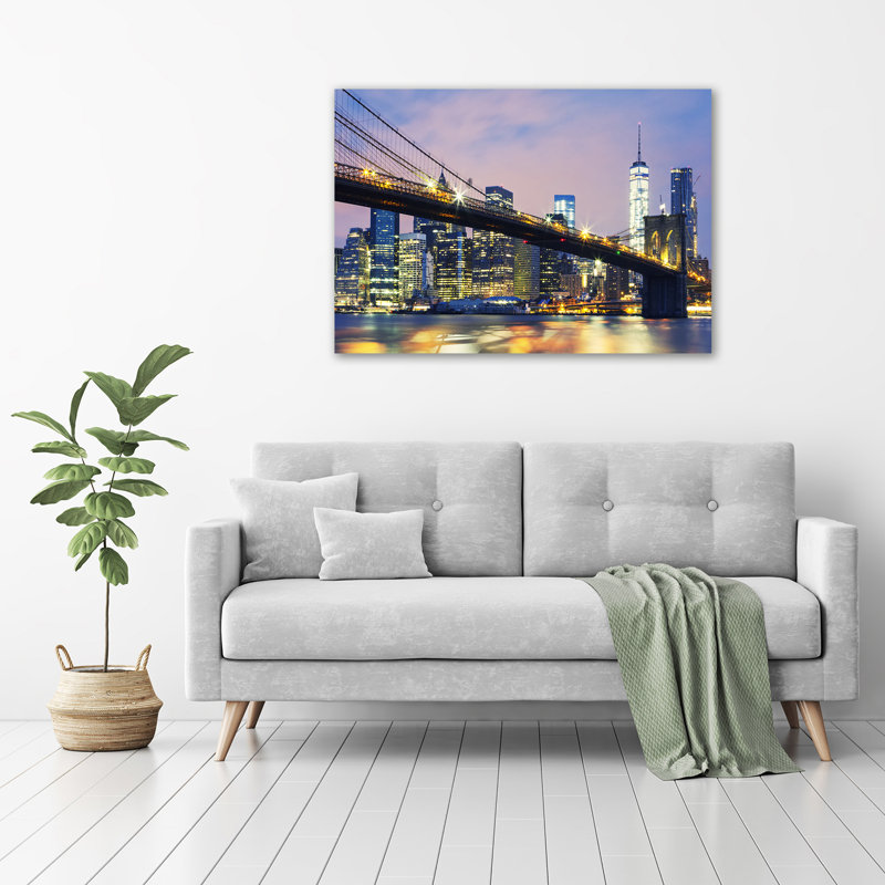 Brooklyn Bridge - Wrapped Canvas Print