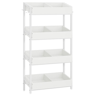 Meras 29.1" W Wood Storage Rack