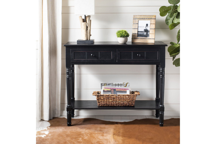 Regan 35.8" Solid Wood Console Table