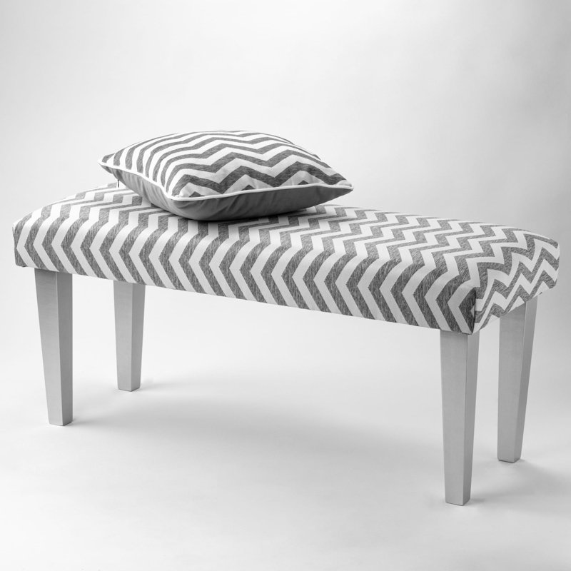 Rhineland Velvet Upholstered Bench, H40 x W140 x D40cm