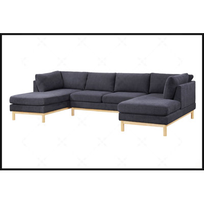 Canapé modulaire double en U Sherpa Helena
