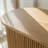 White Oak TV Stand With Roller Shutter
