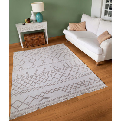 Tapis rectangulaire en coton Schipper