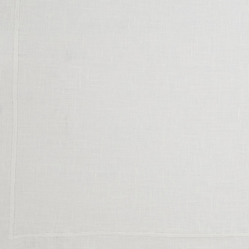 Stonewashed Overlock Edge Placemat (Set of 4), Ivory