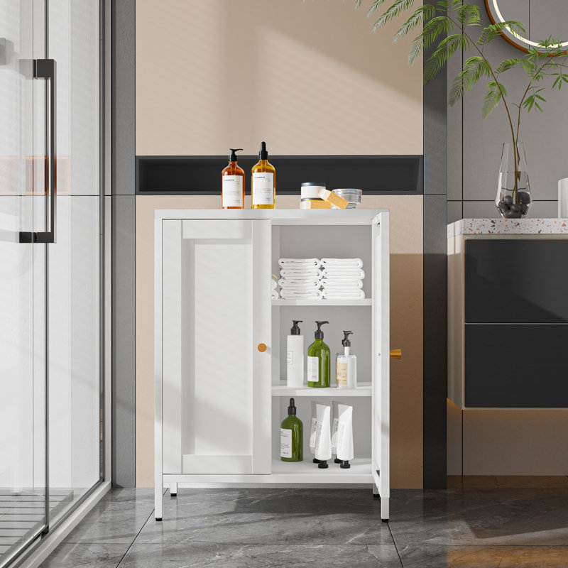 buffet / armoire de salle de bain, Blanc