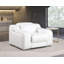 Fauteuil inclinable électrique en cuir fleur italien Divanitalia-349397934