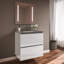 Ensemble de meuble-lavabo double cartésien Curated-287346173-362636142-362636143