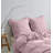 100% Linen Euro Sham Covers With Ruffle, 2Pcs Pillow Covers 26X26 Inches-115133251