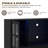 2-piece Wall Unit Tv Stand With Bookshelves, Modern Tv Console Table With Led Lights For Tvs Up To 65"-1158491741