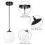 Luminaire suspendu 1 lumière Andren-727446071