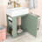 20-Inch Wall-Mounted Bathroom Vanity with Durable MDF Construction-1640321469