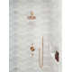 Monet Honed 2'' x 8'' Straight Edge Marble Singular Tile