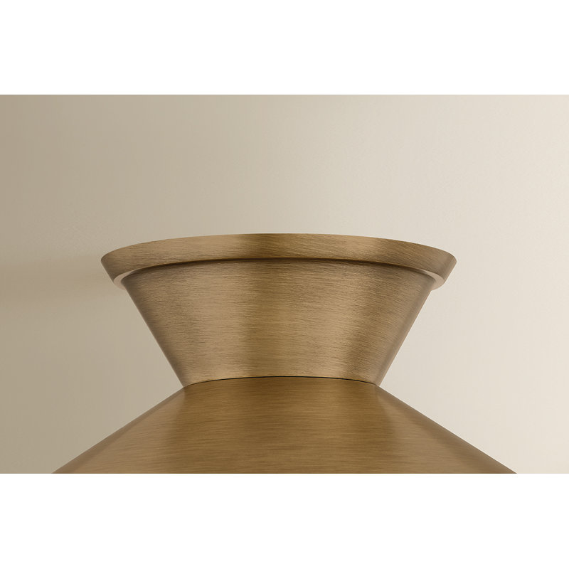 Esther 12" 1-Light Dome Semi Flush Mount