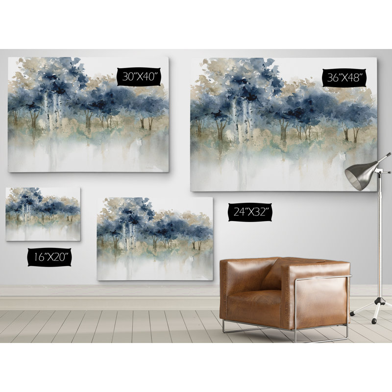 Arlia «Waters Edge I», reproduction sur toile tendue, H 24 po x l 32 po x P 1,5 po