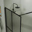 34" X 72" Shower Screen Door Frost Tempered Glass