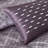7 Piece Jaquard Comforter Set Purple