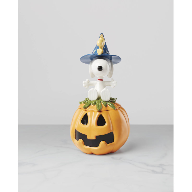 Lenox The Great Pumpkin Covered Candy Dish