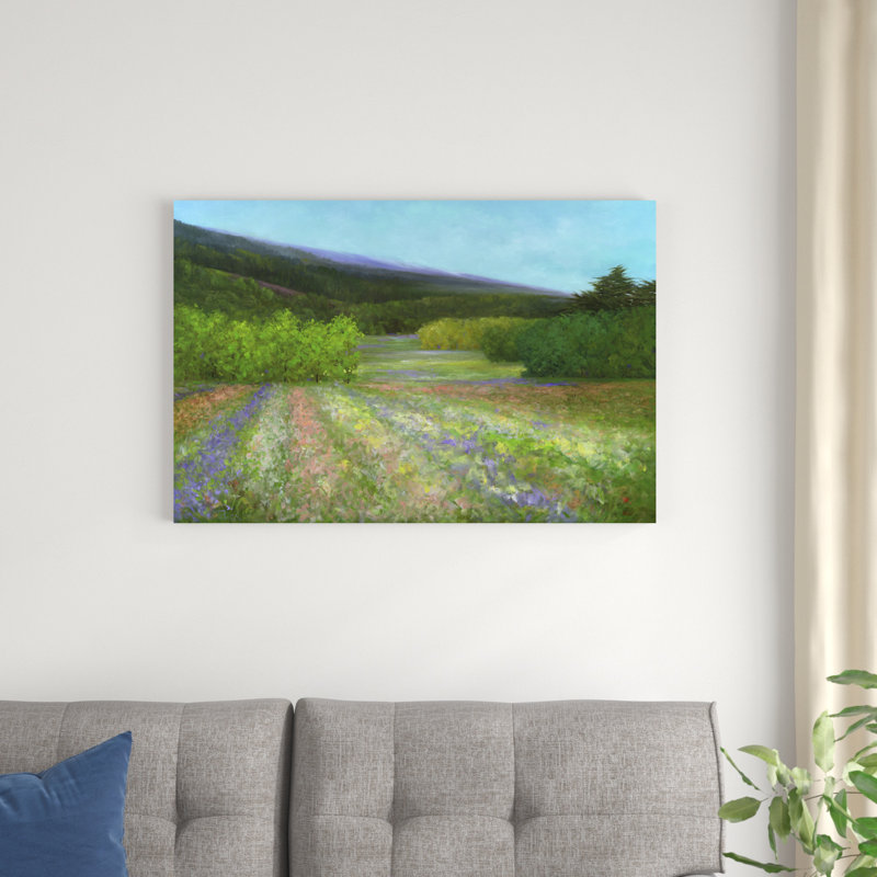 " Spring " by Sheila Finch, 24" H x 36" W x 1.25" D