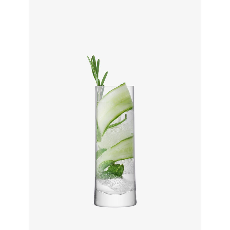 Gin 12.8oz. Handmade Highball Glass Set