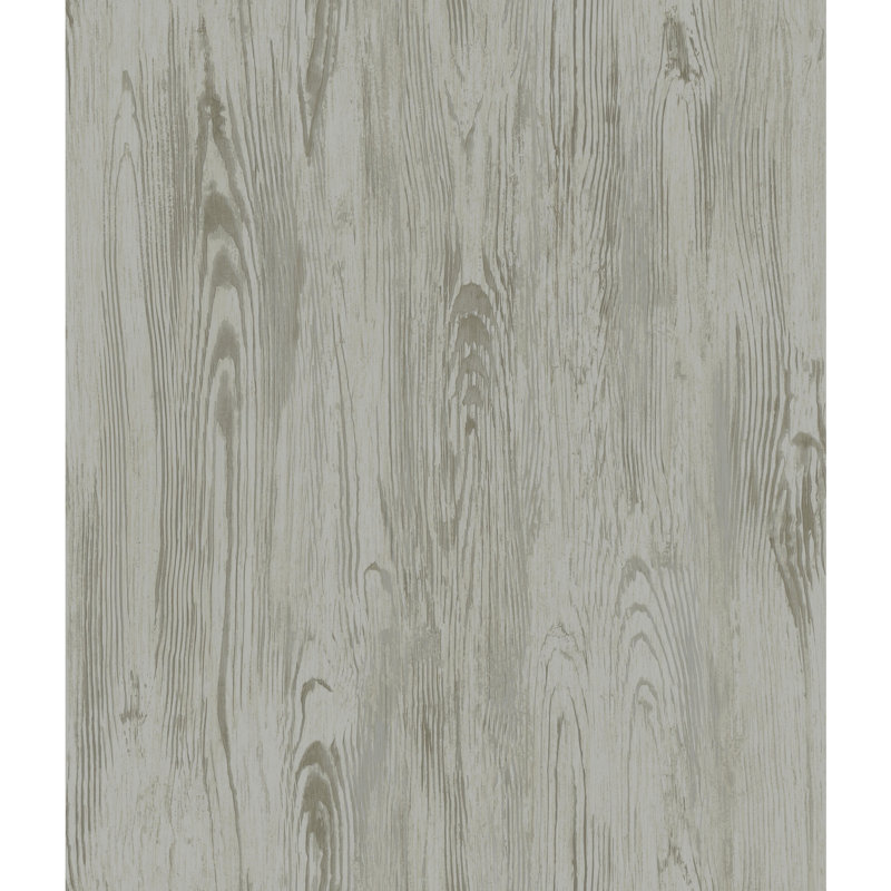 Rouleau de papier peint lisse L 33 po x l 20,5 po, Gris