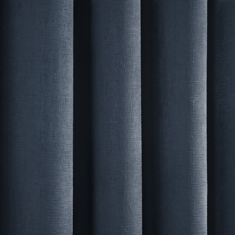 Room Darkening Curtain Pair, Width 117 x Drop 229 cm, Navy