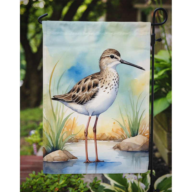 Drapeau de jardin Surfbird Bird, Bécasseau