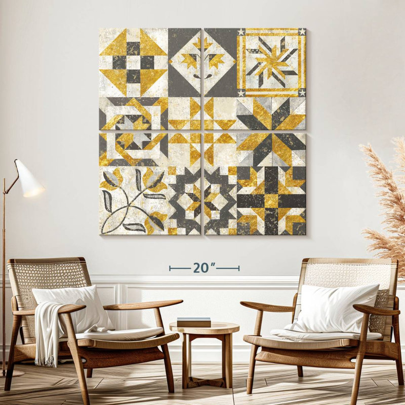 Kerner Americana Quilt, 57" H x 57" W