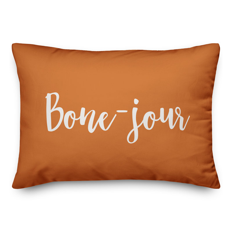  Coussin Bone-Jour, Orange