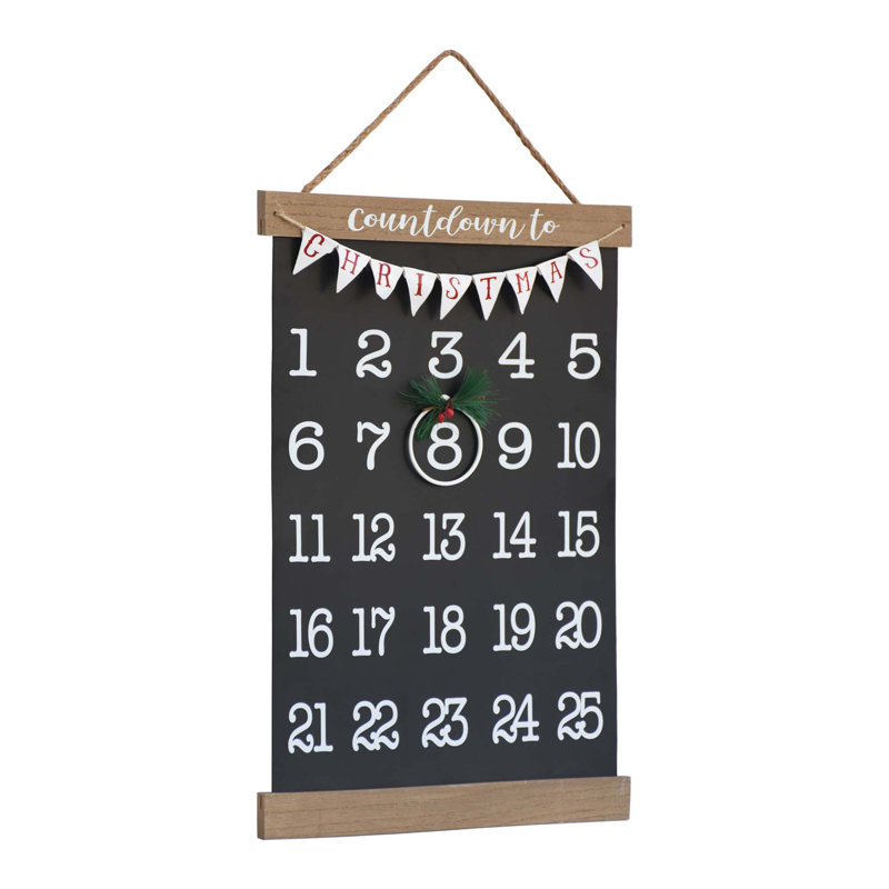 Compte à rebours pour calendrier de Noël