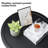 Patio Black Steel Side Table-237659904