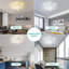 Modern 6-Light 64cm LED Flush Mount-896435749