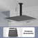 Rain Fixed Shower Head 2.5 GPM GPM