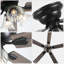 Ventilateur de plafond encastré noir 52 po avec 3 lumières et télécommande, ventilateur de moteur à courant continu 6 vitesses pour profil bas Farmhouse-1209283007-1221821712