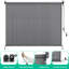 Outdoor Roller Sun Shade, Hdpe Shade Cloth, Aluminum Tube-1514708821-1542374641
