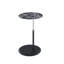 Orbit 15.5" End Table With Height Adjustable Marble Textured Top-114224390